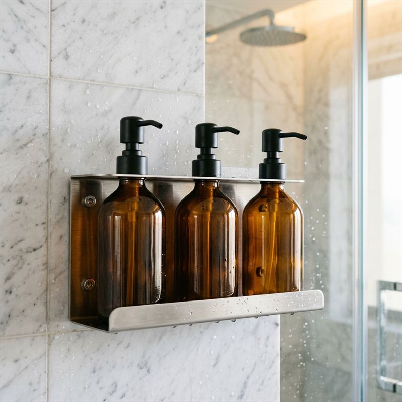 Shampo hotel dalam botol dispenser